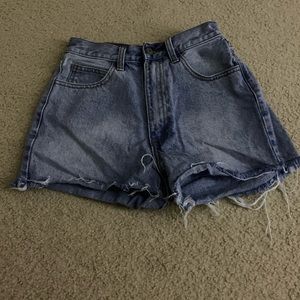 NEW PacSun Denim Cut Off Short